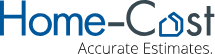 Logo for Home-Cost, an industry-leading calculator and estimator for cost to build a house